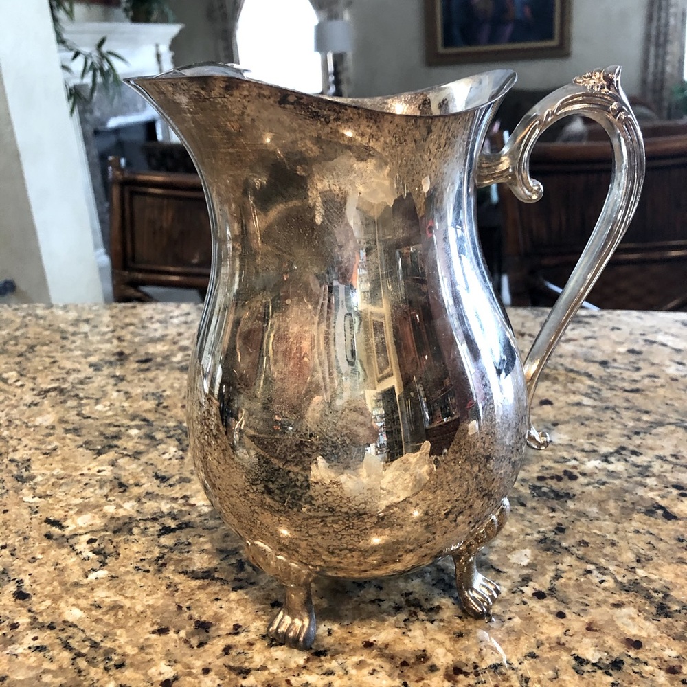 Silver Plated Pitcher in box, International Silver